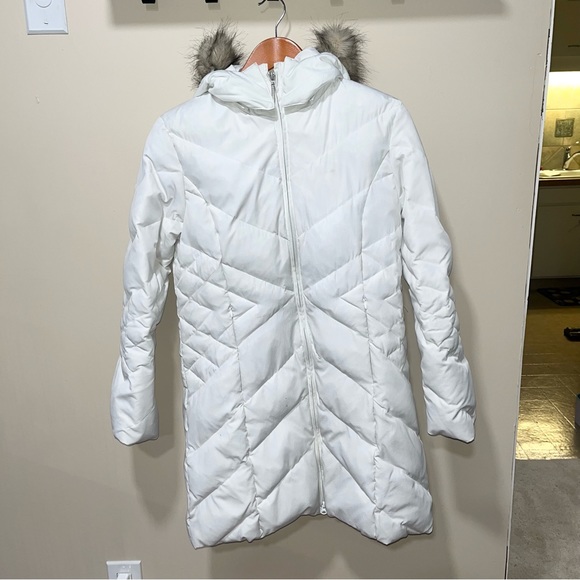 Waterproof Jackets & Blazers - Weatherproof white long puffer coat